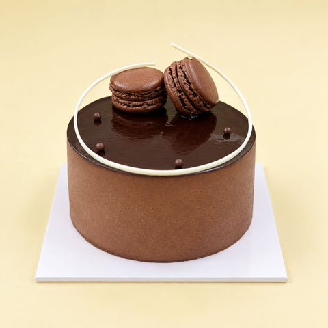 Chocolate Crème Brûlée Cake 5" - Chocolate Cakes - Ice Monster - - Eat Cake Today - Birthday Cake Delivery - KL/PJ/Malaysia