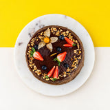 Chocolate Hazelnut Rocher Mille Crepe Cake 8" - Crepe Cakes - Cake Hub - - Eat Cake Today - Birthday Cake Delivery - KL/PJ/Malaysia