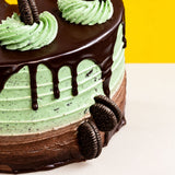 Chocolate Mint with Oreo Cake 6" - Buttercakes - The Buttercake Factory - - Eat Cake Today - Birthday Cake Delivery - KL/PJ/Malaysia