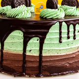 Chocolate Mint with Oreo Cake 6" - Buttercakes - The Buttercake Factory - - Eat Cake Today - Birthday Cake Delivery - KL/PJ/Malaysia