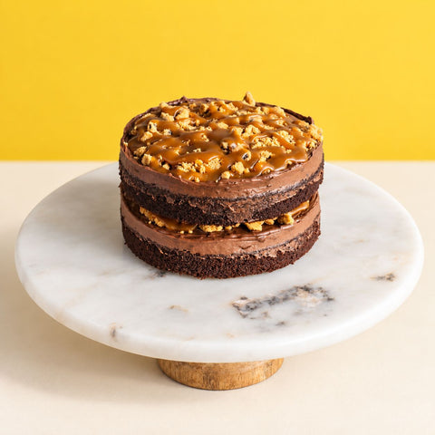 Chocolate Salted Caramel Cookie Cake - Chocolate Cakes - Little Tee Cakes - - Eat Cake Today - Birthday Cake Delivery - KL/PJ/Malaysia