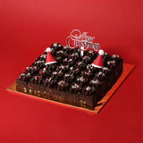 Christmas Chocolate Ganache Brownie Bites - Cake Bites - Ice Monster - - Eat Cake Today - Birthday Cake Delivery - KL/PJ/Malaysia