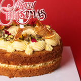 Christmas Orange Basil Cake 6 inch - Buttercakes - Ice Monster - - Eat Cake Today - Birthday Cake Delivery - KL/PJ/Malaysia