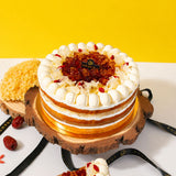 Collagen Snow Bird Nest Peach Gum Chiffonge® - Vegan Cakes - Junandus - - Eat Cake Today - Birthday Cake Delivery - KL/PJ/Malaysia
