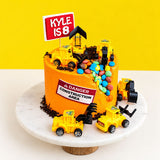 Construction Trucks Cake - Designer Cakes - In The Clouds Cakes - - Eat Cake Today - Birthday Cake Delivery - KL/PJ/Malaysia