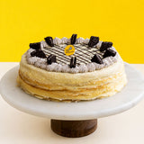 Cookie and Cream Wizard Mille Crepe Cake 8" - Crepe Cakes - Yippii Gift - - Eat Cake Today - Birthday Cake Delivery - KL/PJ/Malaysia