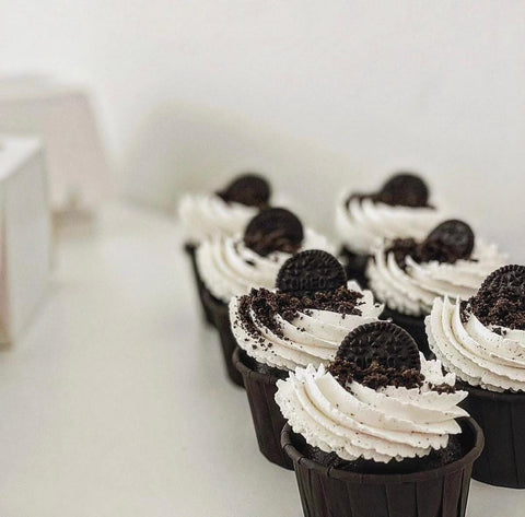 Cookie & Cream with Dark Chocolate Oreo Cupcakes - Cupcakes - Bee Homemade Treats - - Eat Cake Today - Birthday Cake Delivery - KL/PJ/Malaysia