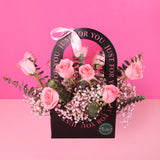 Cupid Fresh Flower Box - Vday2024 - Bull & Rabbit - - Eat Cake Today - Birthday Cake Delivery - KL/PJ/Malaysia