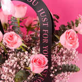 Cupid Fresh Flower Box - Vday2024 - Bull & Rabbit - - Eat Cake Today - Birthday Cake Delivery - KL/PJ/Malaysia
