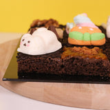 Cute Animals Brownie Box 8" - Brownies - Kim Brownies - - Eat Cake Today - Birthday Cake Delivery - KL/PJ/Malaysia