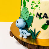 Cute Dino Theme Cake 6 inch - Vegan Cakes - Junandus - - Eat Cake Today - Birthday Cake Delivery - KL/PJ/Malaysia