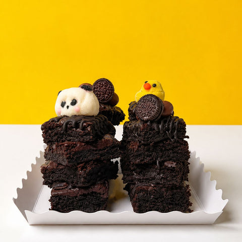 Cute Stack Brownies Box - Brownies - Kim Brownies - - Eat Cake Today - Birthday Cake Delivery - KL/PJ/Malaysia