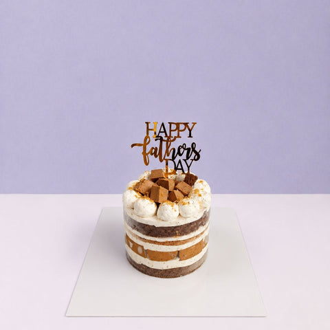 Dad's Earl Grey Tea Cake 5" - FDAY2026 - Cake Calendar - - Eat Cake Today - Birthday Cake Delivery - KL/PJ/Malaysia