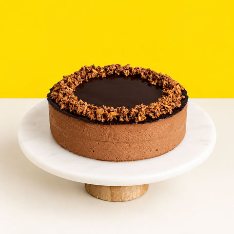 Dark Chocolate Mousse Cake - Chocolate Cakes - Well Bakes - - Eat Cake Today - Birthday Cake Delivery - KL/PJ/Malaysia