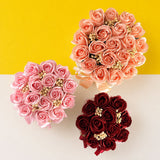 Deluxe Fragrance Rose Soap Flower Hat Box - Flower - Luxe Florist - - Eat Cake Today - Birthday Cake Delivery - KL/PJ/Malaysia