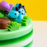 Dino Jelly Cake 5" - Jelly Cakes - Libra Cook & Bake - - Eat Cake Today - Birthday Cake Delivery - KL/PJ/Malaysia