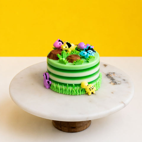 Dino Jelly Cake 5" - Jelly Cakes - Libra Cook & Bake - - Eat Cake Today - Birthday Cake Delivery - KL/PJ/Malaysia