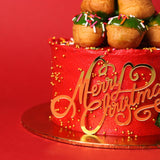 Donut Christmas Tree Cake - Buttercakes - Eats and Treats Bakery - - Eat Cake Today - Birthday Cake Delivery - KL/PJ/Malaysia