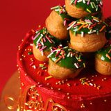 Donut Christmas Tree Cake - Buttercakes - Eats and Treats Bakery - - Eat Cake Today - Birthday Cake Delivery - KL/PJ/Malaysia