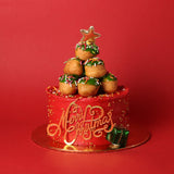 Donut Christmas Tree Cake - Buttercakes - Eats and Treats Bakery - - Eat Cake Today - Birthday Cake Delivery - KL/PJ/Malaysia