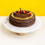 Dutch Double Chocolate Mille Crepe Cake 8" - Crepe Cakes - Cake Hub - - Eat Cake Today - Birthday Cake Delivery - KL/PJ/Malaysia
