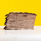 Dutch Double Chocolate Mille Crepe Cake 8" - Crepe Cakes - Cake Hub - - Eat Cake Today - Birthday Cake Delivery - KL/PJ/Malaysia