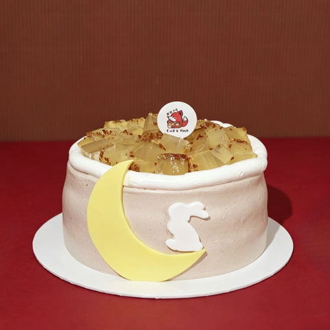 Earl Grey Osmanthus Jelly Cake - Mooncake2026 - Cake Hub - - Eat Cake Today - Birthday Cake Delivery - KL/PJ/Malaysia