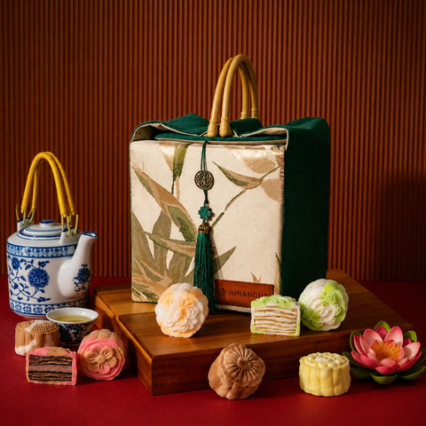 Elegant Mooncake Gift Set - Mooncake2026 - Junandus - - Eat Cake Today - Birthday Cake Delivery - KL/PJ/Malaysia