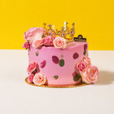 Elizabeth Floral Cake 6 inch - Vegan Cakes - Junandus - - Eat Cake Today - Birthday Cake Delivery - KL/PJ/Malaysia