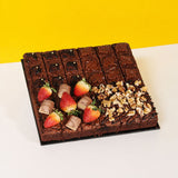 Fantastic Four Brownie 10 inch - Raya2025 - Mr & Mrs Brownie - - Eat Cake Today - Birthday Cake Delivery - KL/PJ/Malaysia