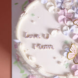 Floral Bliss 6" - MDAY2024 - Jyu Pastry Art - - Eat Cake Today - Birthday Cake Delivery - KL/PJ/Malaysia