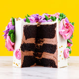 Flower Garden Cake 4" - Designer Cakes - The Buttercake Factory - - Eat Cake Today - Birthday Cake Delivery - KL/PJ/Malaysia