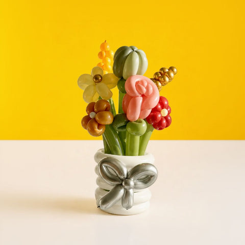 Flower Pot Balloon - Balloons - Bingo Land - - Eat Cake Today - Birthday Cake Delivery - KL/PJ/Malaysia