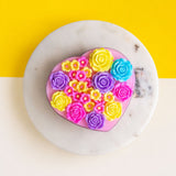 Flowers Love Jelly Cake 7" - Jelly Cakes - Libra Cook & Bake - - Eat Cake Today - Birthday Cake Delivery - KL/PJ/Malaysia
