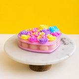 Flowers Love Jelly Cake 7" - Jelly Cakes - Libra Cook & Bake - - Eat Cake Today - Birthday Cake Delivery - KL/PJ/Malaysia
