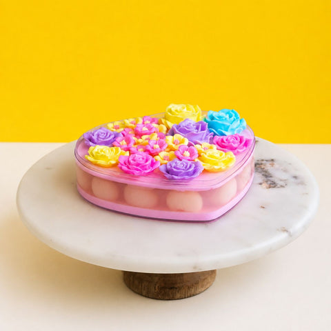 Flowers Love Jelly Cake 7" - Jelly Cakes - Libra Cook & Bake - - Eat Cake Today - Birthday Cake Delivery - KL/PJ/Malaysia