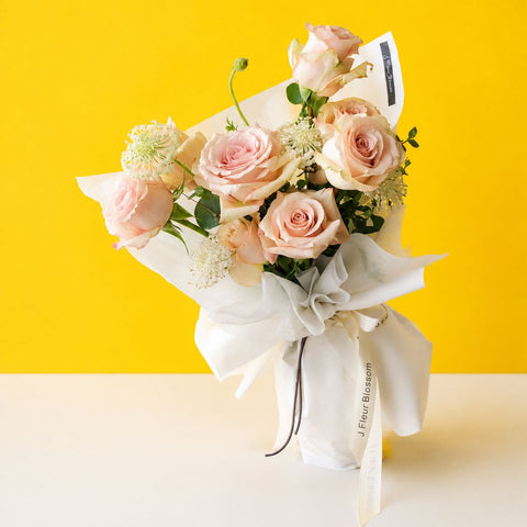 Fresh Quicksand Bouquet - Flowers - J Fleur Blossom - - Eat Cake Today - Birthday Cake Delivery - KL/PJ/Malaysia