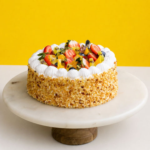 Fruit Wonderland Cake - Sponge Cakes - RE Birth Cake - - Eat Cake Today - Birthday Cake Delivery - KL/PJ/Malaysia