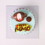 Gentleman Dad Tuxedo Jelly Cake 6" - FDAY2026 - Q Jelly Bakery - - Eat Cake Today - Birthday Cake Delivery - KL/PJ/Malaysia