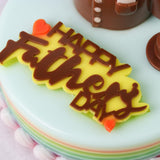 Gentleman Dad Tuxedo Jelly Cake 6" - FDAY2026 - Q Jelly Bakery - - Eat Cake Today - Birthday Cake Delivery - KL/PJ/Malaysia