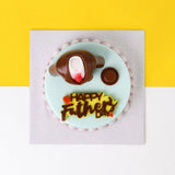 Gentleman Dad Tuxedo Jelly Cake 6" - Jelly Cakes - Q Jelly Bakery - - Eat Cake Today - Birthday Cake Delivery - KL/PJ/Malaysia