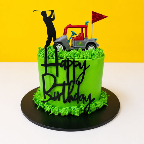 Golf Theme Cake - Designer Cakes - Eats and Treats Bakery - - Eat Cake Today - Birthday Cake Delivery - KL/PJ/Malaysia