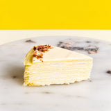 Greek Yogurt Vanilla Mille Crepe Cake 8" - Crepe Cakes - Cake Hub - - Eat Cake Today - Birthday Cake Delivery - KL/PJ/Malaysia