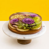 Happy Birthday 3D Flowers Cake 8" - Jelly Cakes - Sue Jelly Cake & Deli - - Eat Cake Today - Birthday Cake Delivery - KL/PJ/Malaysia