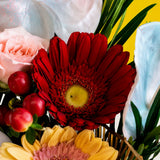 Happy Congratulations Fresh Flower Box - Flower - Bull & Rabbit - - Eat Cake Today - Birthday Cake Delivery - KL/PJ/Malaysia