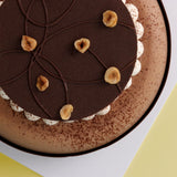 Hazelnut Mousse Cake 6" - Mousse Cakes - Ice Monster - - Eat Cake Today - Birthday Cake Delivery - KL/PJ/Malaysia