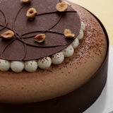 Hazelnut Mousse Cake 6" - Mousse Cakes - Ice Monster - - Eat Cake Today - Birthday Cake Delivery - KL/PJ/Malaysia