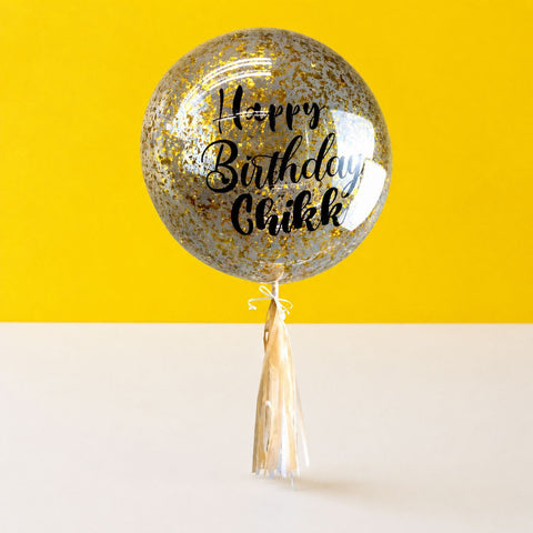 Helium Confetti Balloon 24" - Balloons - Happy Balloon Shop - - Eat Cake Today - Birthday Cake Delivery - KL/PJ/Malaysia