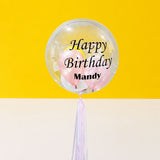 Helium Deco Bubble Balloon 24" - Balloons - Happy Balloon Shop - - Eat Cake Today - Birthday Cake Delivery - KL/PJ/Malaysia