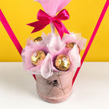 Hot Air Balloon Ferrero Rocher Box - Balloons - Luxe Florist - - Eat Cake Today - Birthday Cake Delivery - KL/PJ/Malaysia